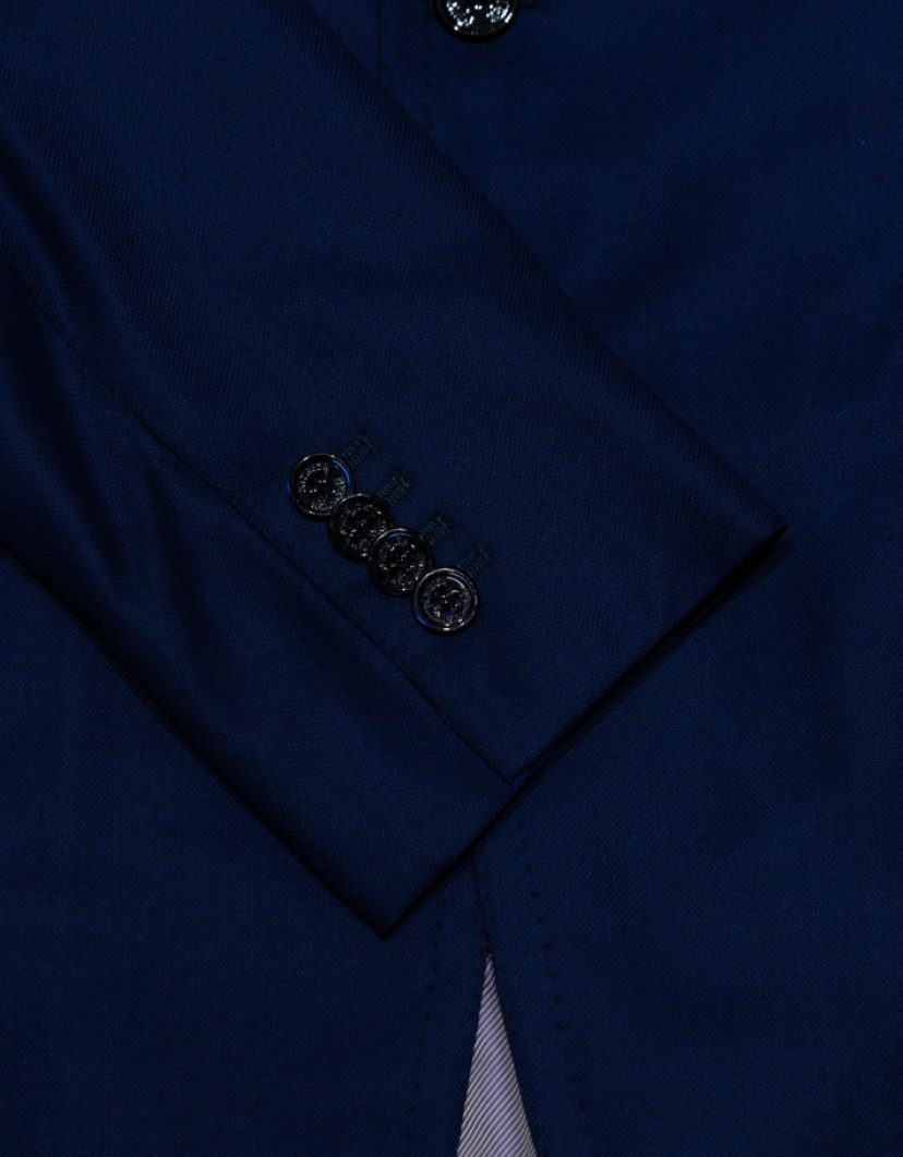 Patrick Hellmann Collection Navy Blue Hand-Made Blazer image
