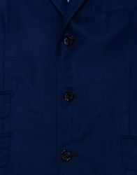 Patrick Hellmann Collection Navy Blue Hand-Made Blazer thumbnail 2