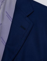 Patrick Hellmann Collection Navy Blue Hand-Made Blazer thumbnail 1