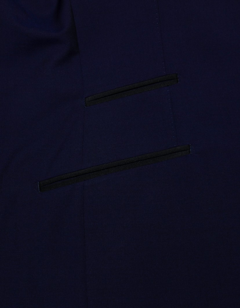 Patrick Hellmann Collection Navy Blue Tuxedo Suit image