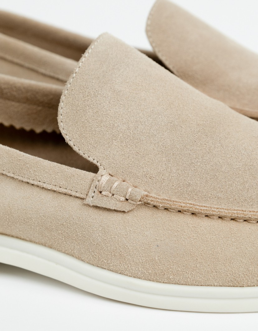 Azzur-Suede-Beige-Yacht-Loafers-image Azzur Suede Beige Yacht Loafers image