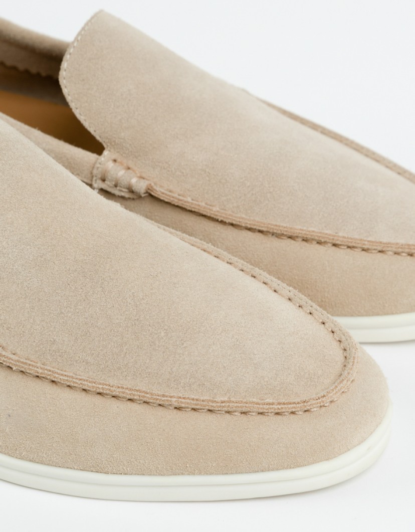 Azzur-Suede-Beige-Yacht-Loafers-image Azzur Suede Beige Yacht Loafers image