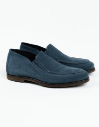 Castello-DOro-Blue-Suede-Loafers-thumbnail-4 Castello D'Oro Blue Suede Loafers thumbnail 4