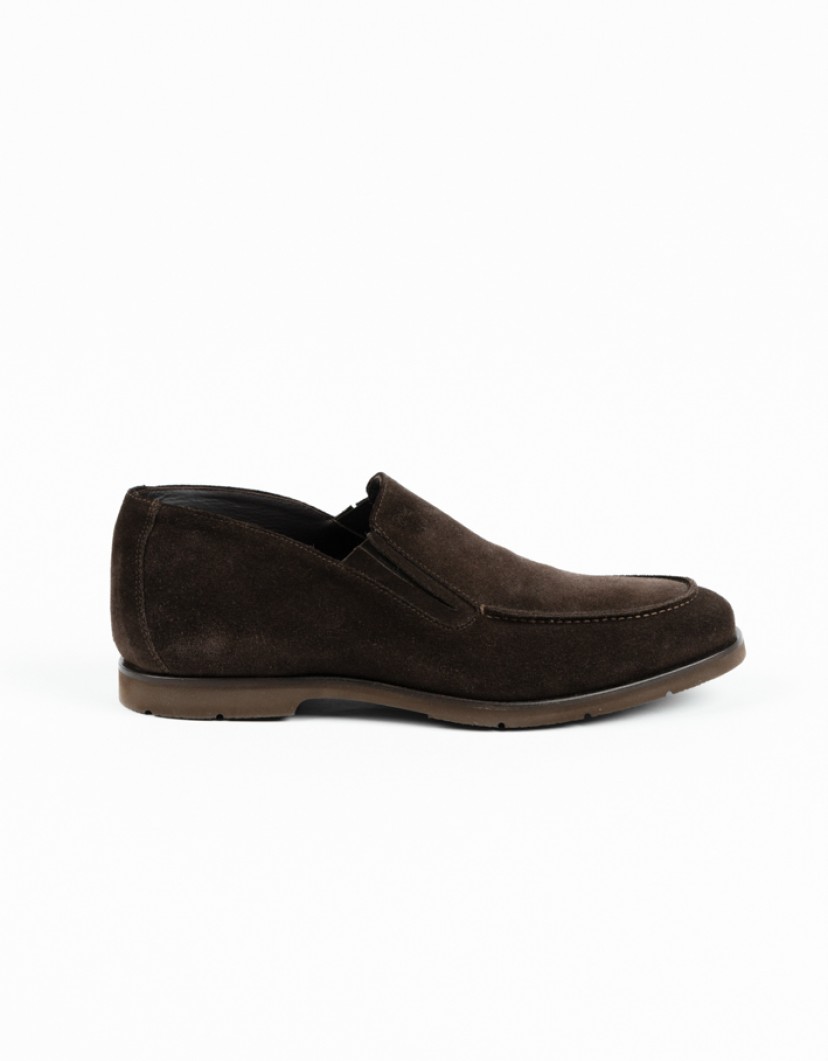 Castello-DOro-Brown-Suede-Loafers-image Castello D'Oro Brown Suede Loafers image