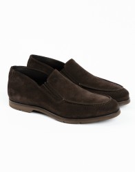 Castello-DOro-Brown-Suede-Loafers-thumbnail-1 Castello D'Oro Brown Suede Loafers thumbnail 1