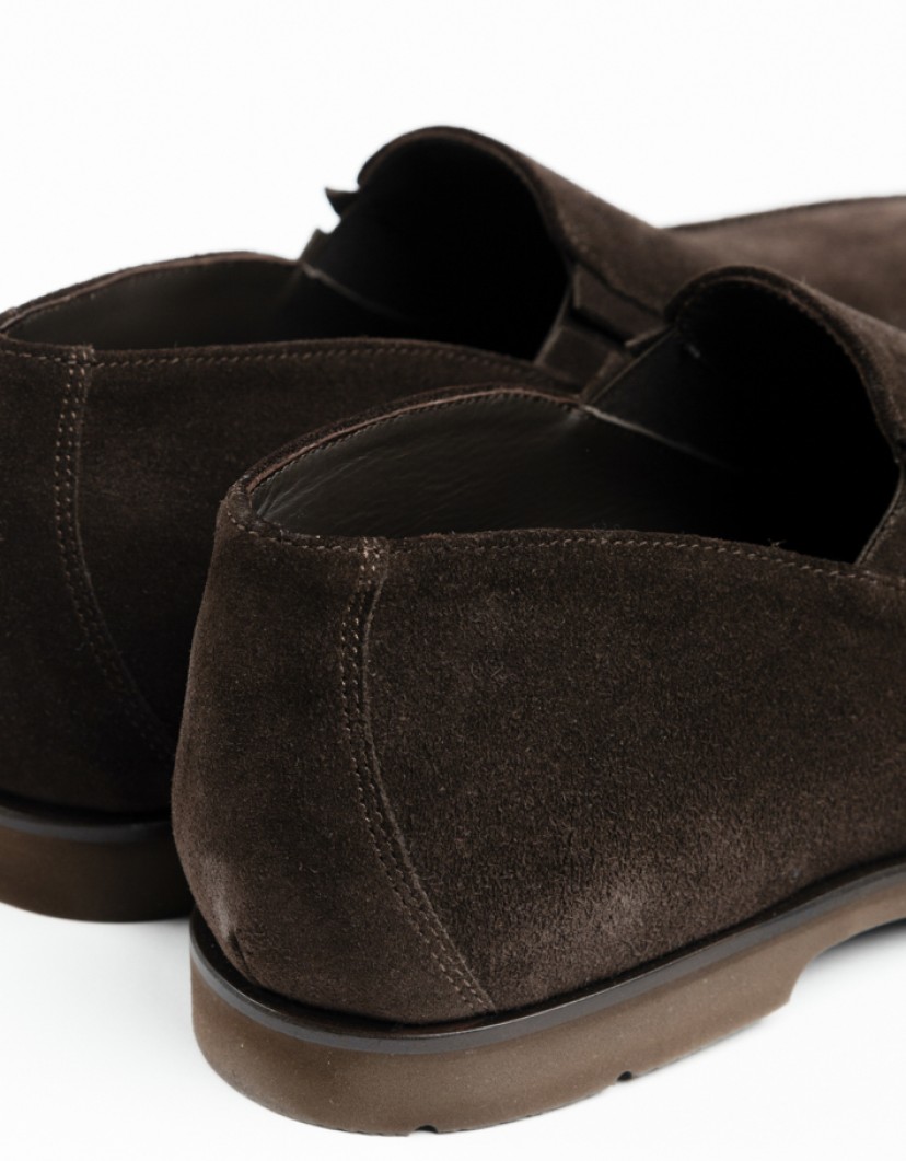 Castello-DOro-Brown-Suede-Loafers-image Castello D'Oro Brown Suede Loafers image