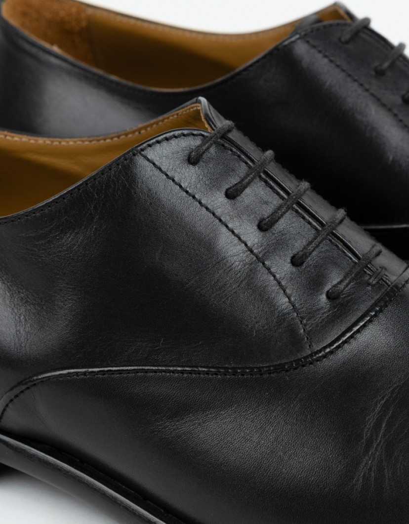 Castello-DOro-Black-Oxford-Shoes-image Castello D'Oro Black Oxford Shoes  image