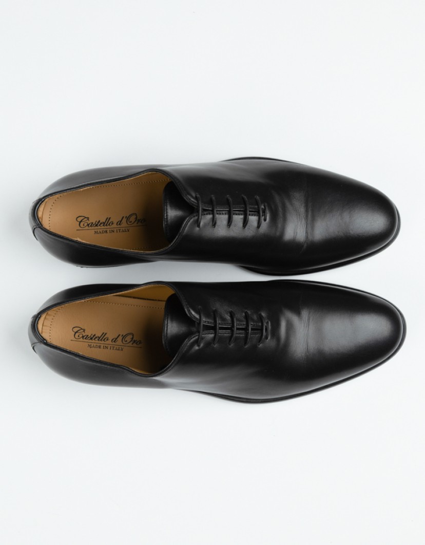 Castello-DOro-Black-Classic-Oxford-Shoes-image Castello D'Oro Black Classic Oxford Shoes image