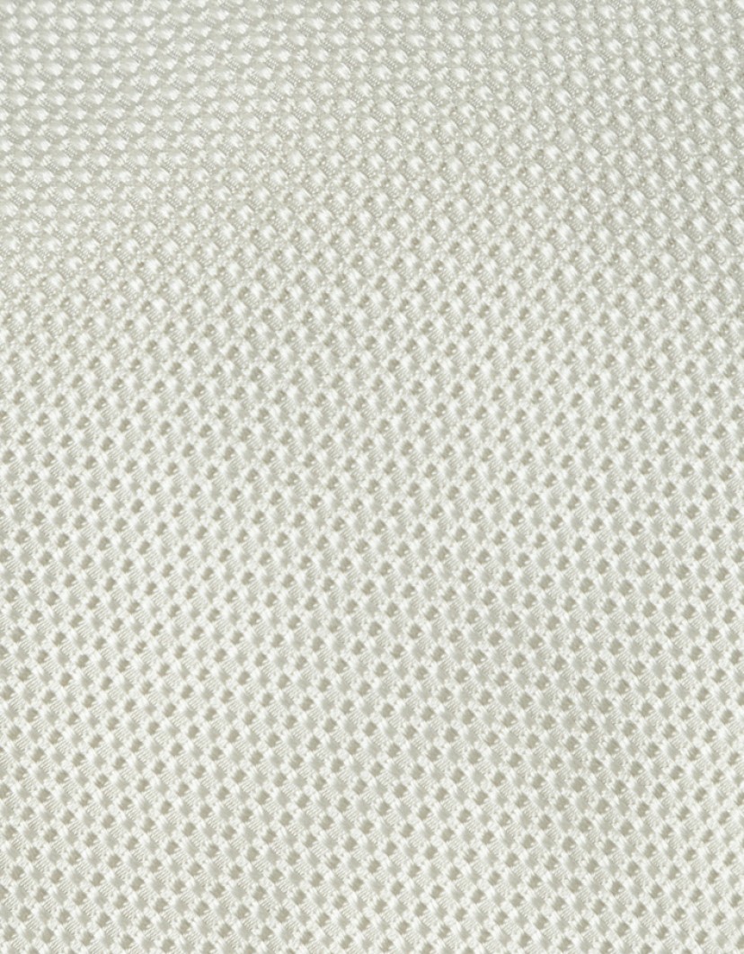 Patrick Hellmann Collection Off White Silk Tie image