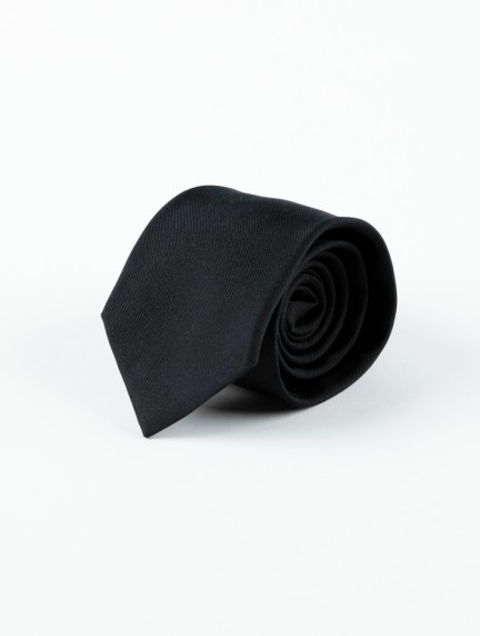 AzzurBlack Tie 100% Silkimage1199