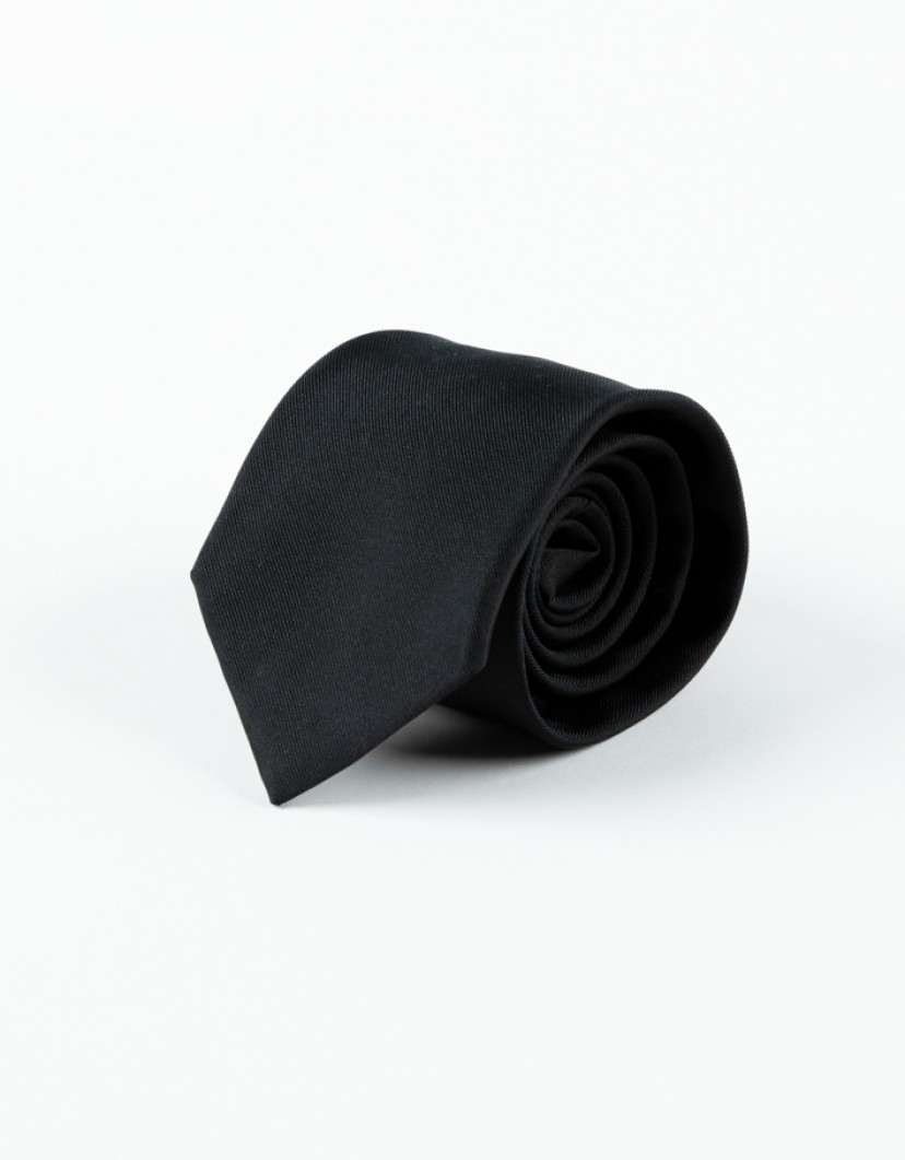 Azzur-Black-Tie-100-Silk-image Azzur Black Tie 100% Silk image