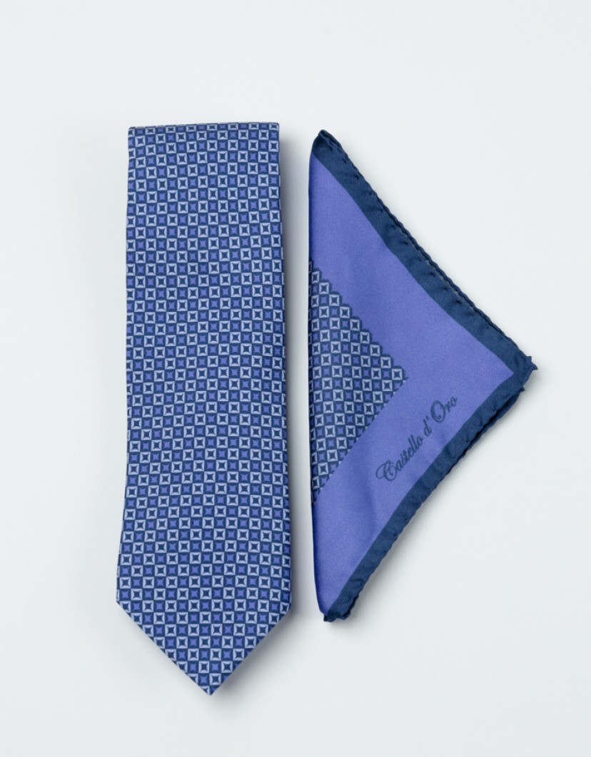 Castello D'Oro Purple Set 100% Silk image