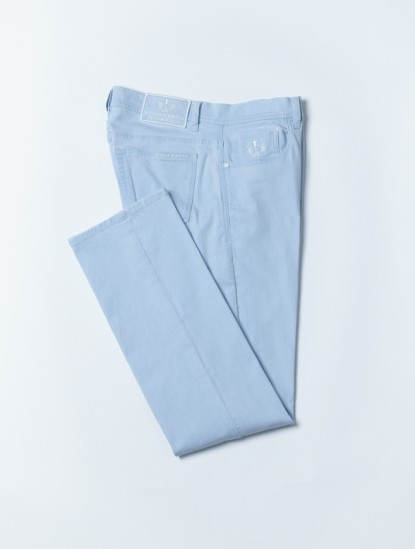 Scissor ScriptorSky Blue Stretch Jeansimage1238
