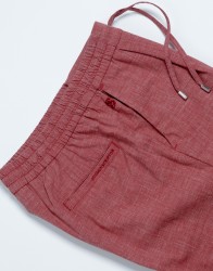 Scissor Scriptor Red Pants With Elastic Waist thumbnail 4