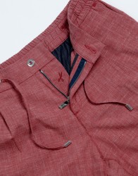 Scissor Scriptor Red Pants With Elastic Waist thumbnail 2