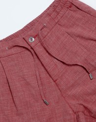 Scissor Scriptor Red Pants With Elastic Waist thumbnail 1