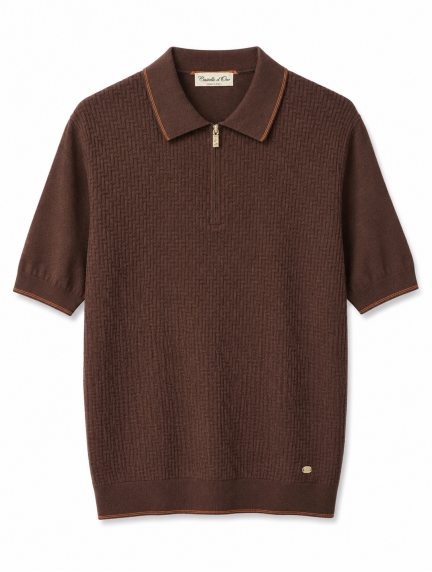 Castello D'OroBrown Polo T-shirt 100% Cottonimage1363