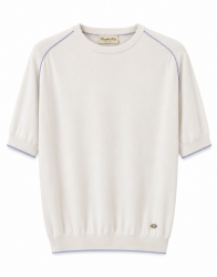 Castello d'Oro White Knitwear T-shirt   thumbnail