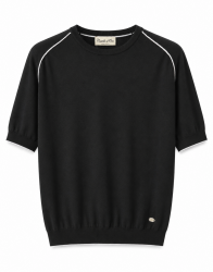 Castello d'Oro Black Knitwear T-shirt  thumbnail