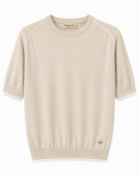 Castello d'Oro Beige Knitwear T-shirt  thumbnail