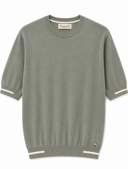 Castello D'OroGreen Knitwear T-shirt 100% Cottonimage1359
