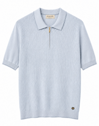 Castello D'Oro Light Blue Polo T-shirt 100% Cotton thumbnail