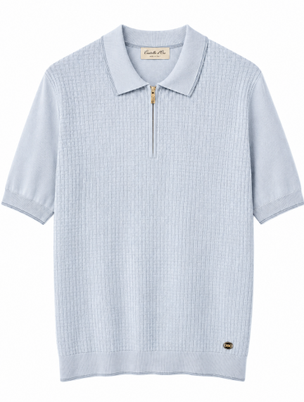 Castello D'OroLight Blue Polo T-shirt 100% Cottonimage1361