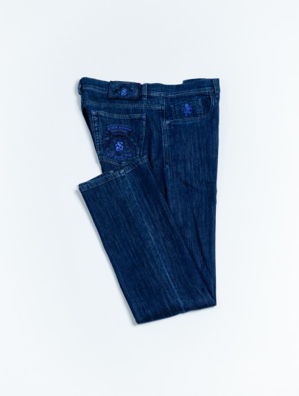 Scissor ScriptorBlue Jeans With Blue Detailsimage1286