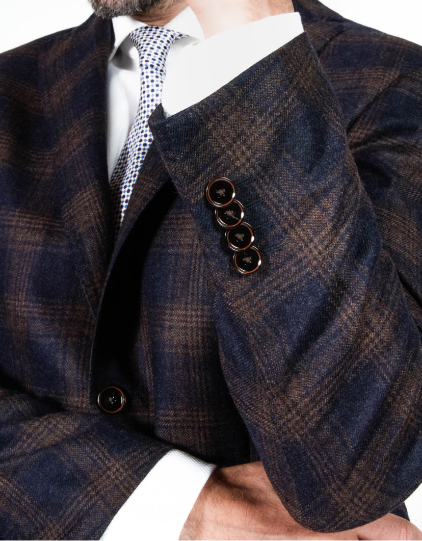 Patrick Hellmann Collection Brown Men Blazer image