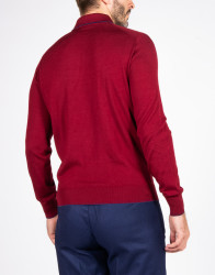 Castello d'Oro Red Polo Long Sleeves  thumbnail 3