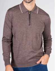 Castello-dOro-Polo-Long-Sleeve-With-Crocodile-Detail-thumbnail-1 Castello d'Oro Polo Long Sleeve With Crocodile Detail  thumbnail 1