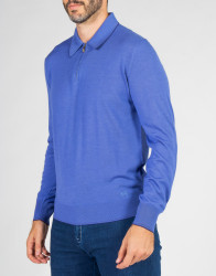 Castello-dOro-Blue-Polo-Long-Sleeves-thumbnail-2 Castello d'Oro Blue Polo Long Sleeves thumbnail 2