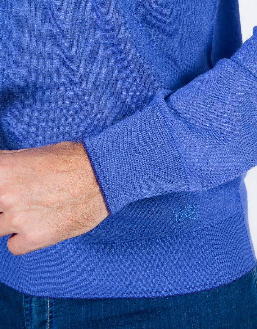 Castello-dOro-Blue-Polo-Long-Sleeves-image Castello d'Oro Blue Polo Long Sleeves image