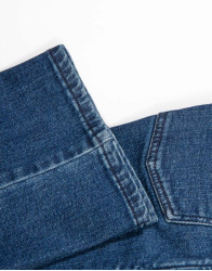Scissor Scriptor Men Blue Jeans With Green Embroidery thumbnail 5
