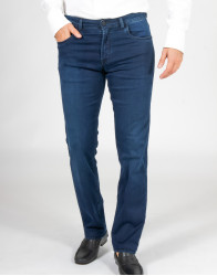 Scissor Scriptor Navy Blue Jeans With Matt Buttons thumbnail 1
