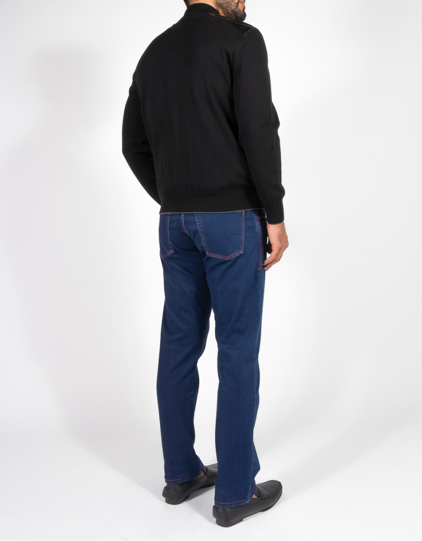 Scissor Scriptor Men Denim With Red Stitch image