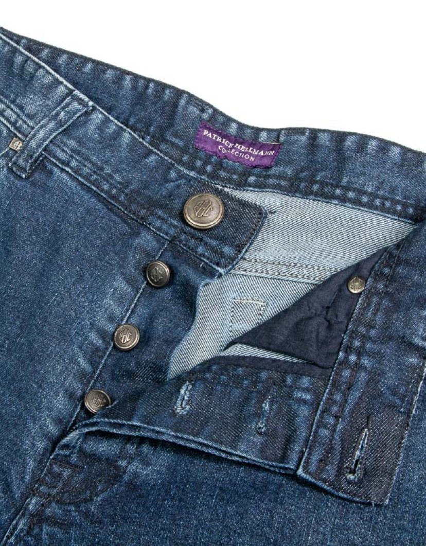 Patrick-Hellmann-Collection-Navy-Blue-Jeans-image Patrick Hellmann Collection Navy Blue Jeans image
