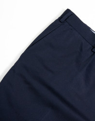 Patrick Hellmann Collection Navy Blue Chino Trousers  thumbnail 1