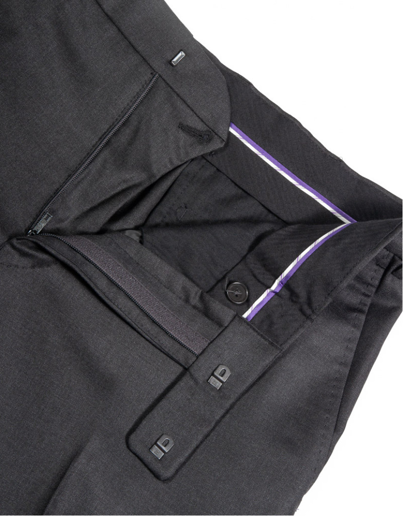 Patrick Hellmann Collection Men Trousers Charcoal Color image