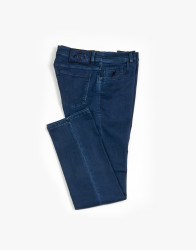 Scissor Scriptor Navy Blue Denim thumbnail