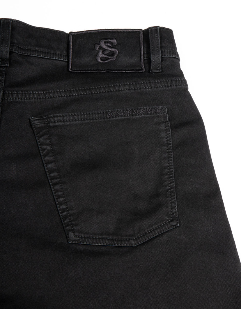 Scissor Scriptor Black Jeans  image