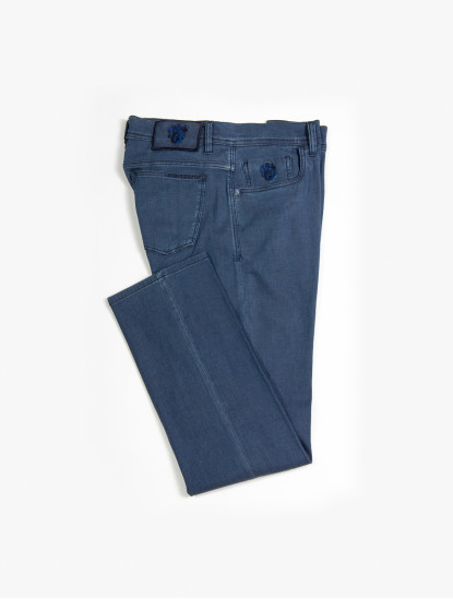 Scissor-Scriptor-Blue-Denim-With-Silver-Button-image-938 Scissor ScriptorBlue Denim With Silver Button image938