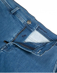 Scissor Scriptor Light Blue Jeans Metal Button thumbnail 2