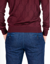 Scissor Scriptor Blue Chinos Jeans thumbnail 4