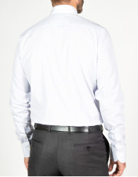 Patrick Hellmann Collection White Shirt With Thin Filled And Pure Stripes thumbnail 3
