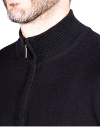 Patrick Hellmann Collection Black Sweater 100% Cotton thumbnail 2