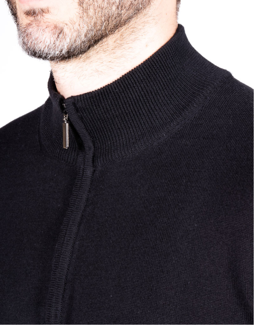 Patrick Hellmann Collection Black Sweater 100% Cotton image