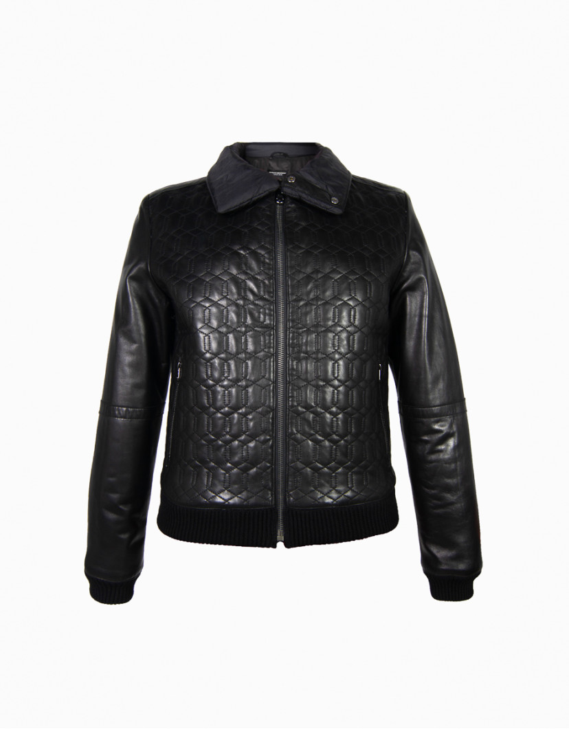 Patrick Hellmann Collection Black Leather Jacket  image