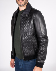 Patrick Hellmann Collection Black Leather Jacket  thumbnail 3