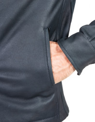 Patrick Hellmann Collection Green Leather Jacket  thumbnail 3